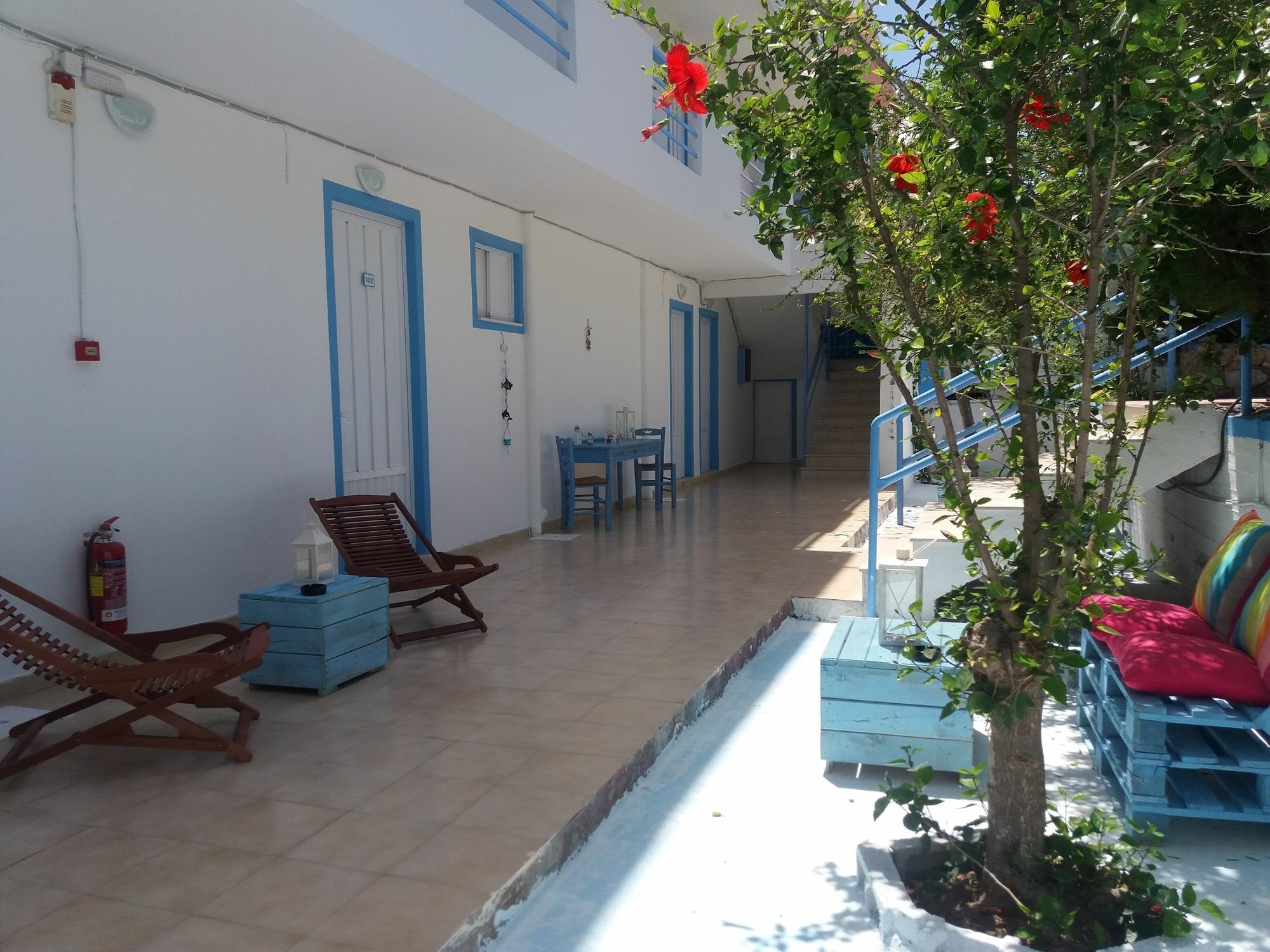 Ferienwohnung Sofias Blue Faliraki Exterior foto