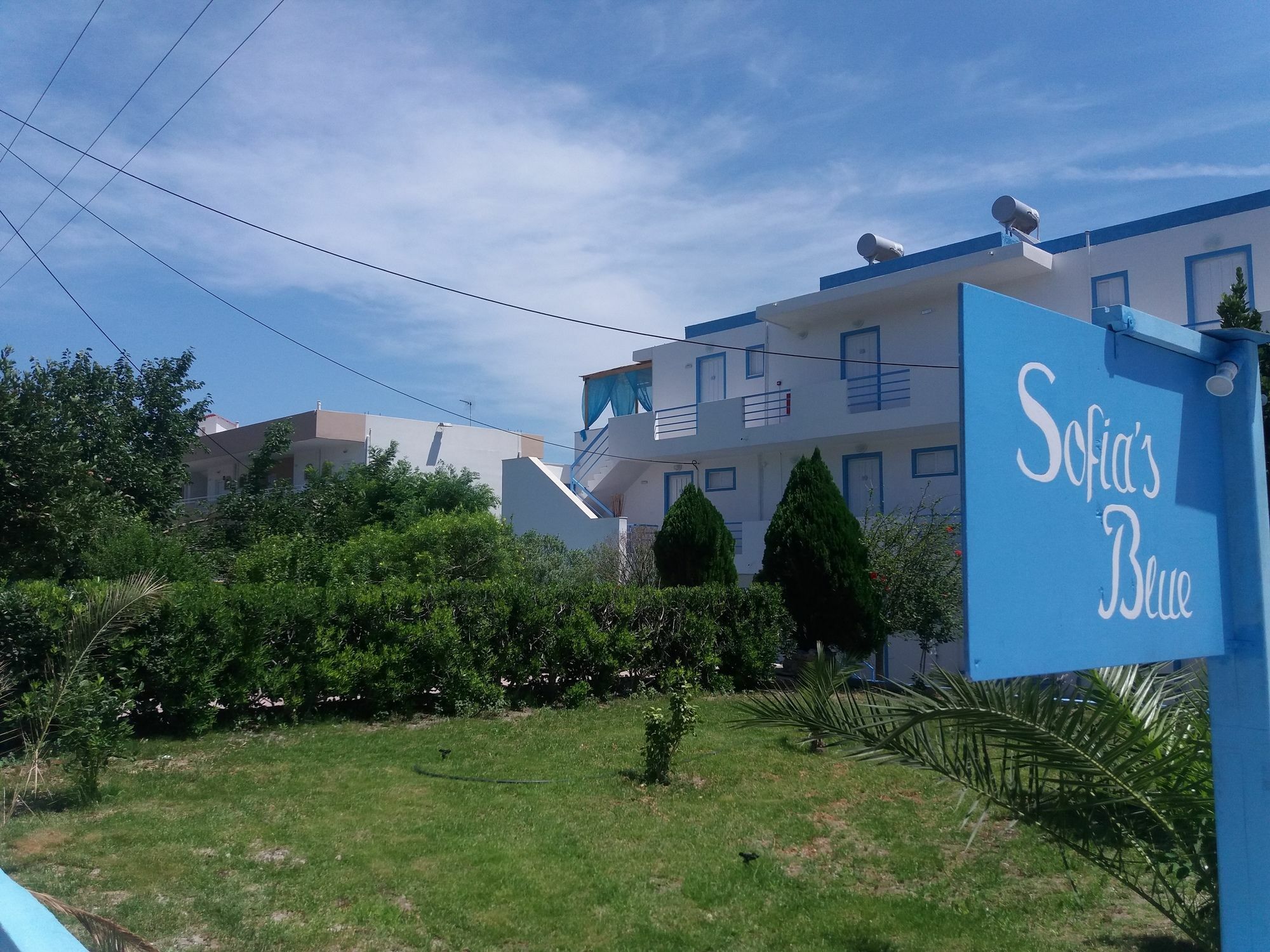 Ferienwohnung Sofias Blue Faliraki Exterior foto