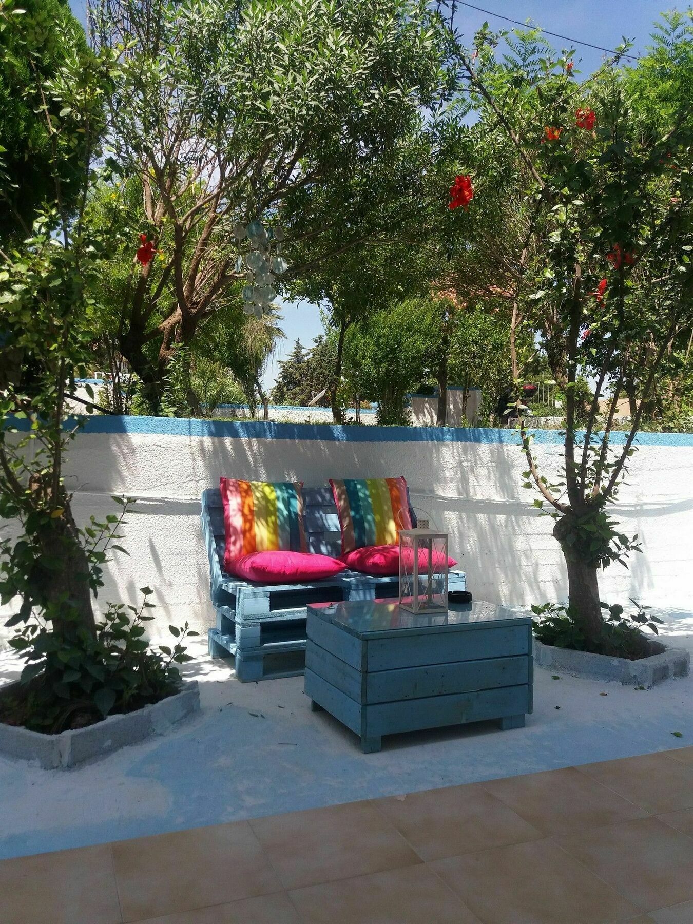 Ferienwohnung Sofias Blue Faliraki Exterior foto