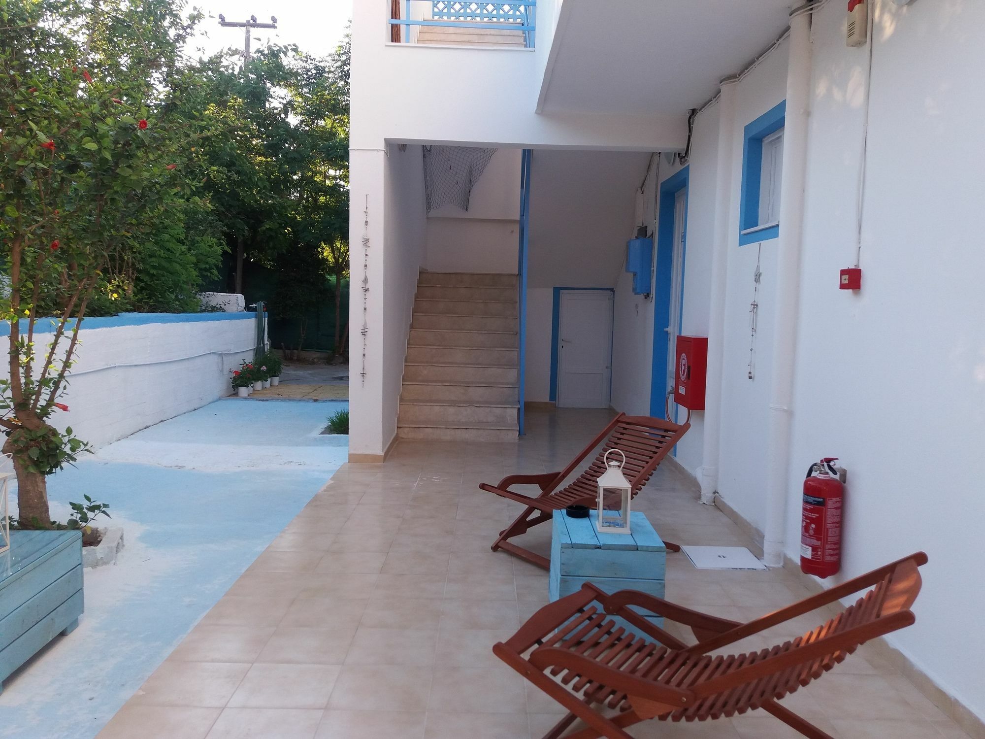 Ferienwohnung Sofias Blue Faliraki Exterior foto
