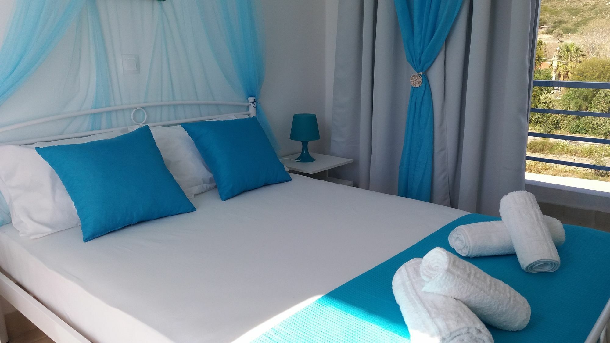 Ferienwohnung Sofias Blue Faliraki Exterior foto