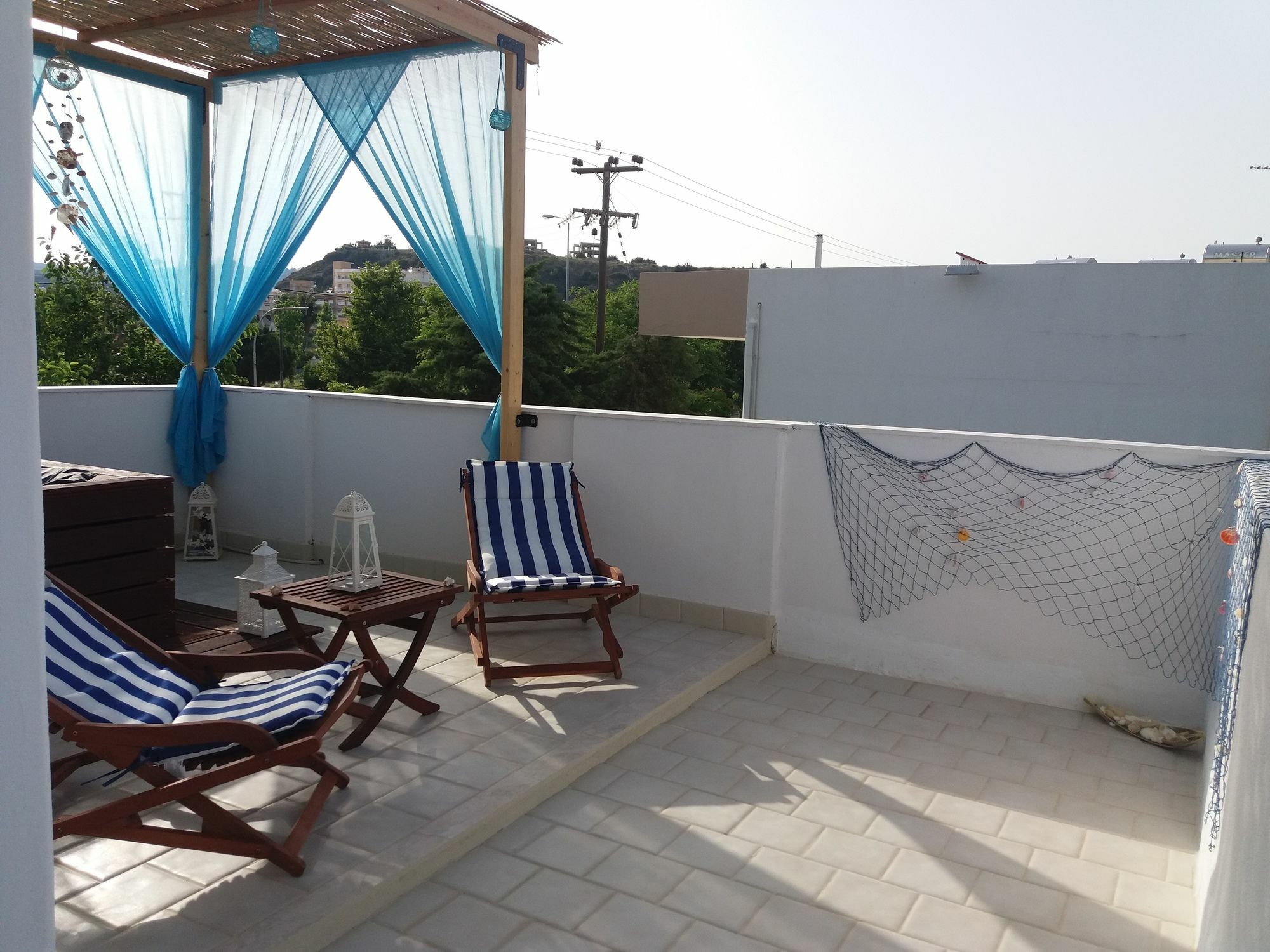 Ferienwohnung Sofias Blue Faliraki Exterior foto