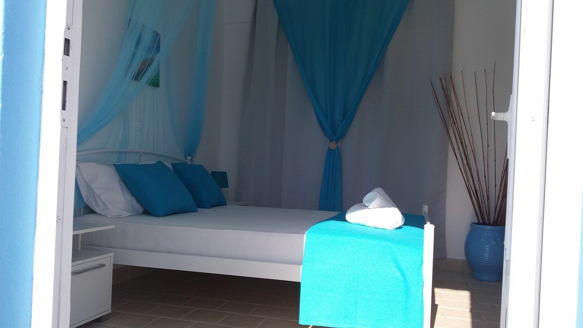 Ferienwohnung Sofias Blue Faliraki Exterior foto