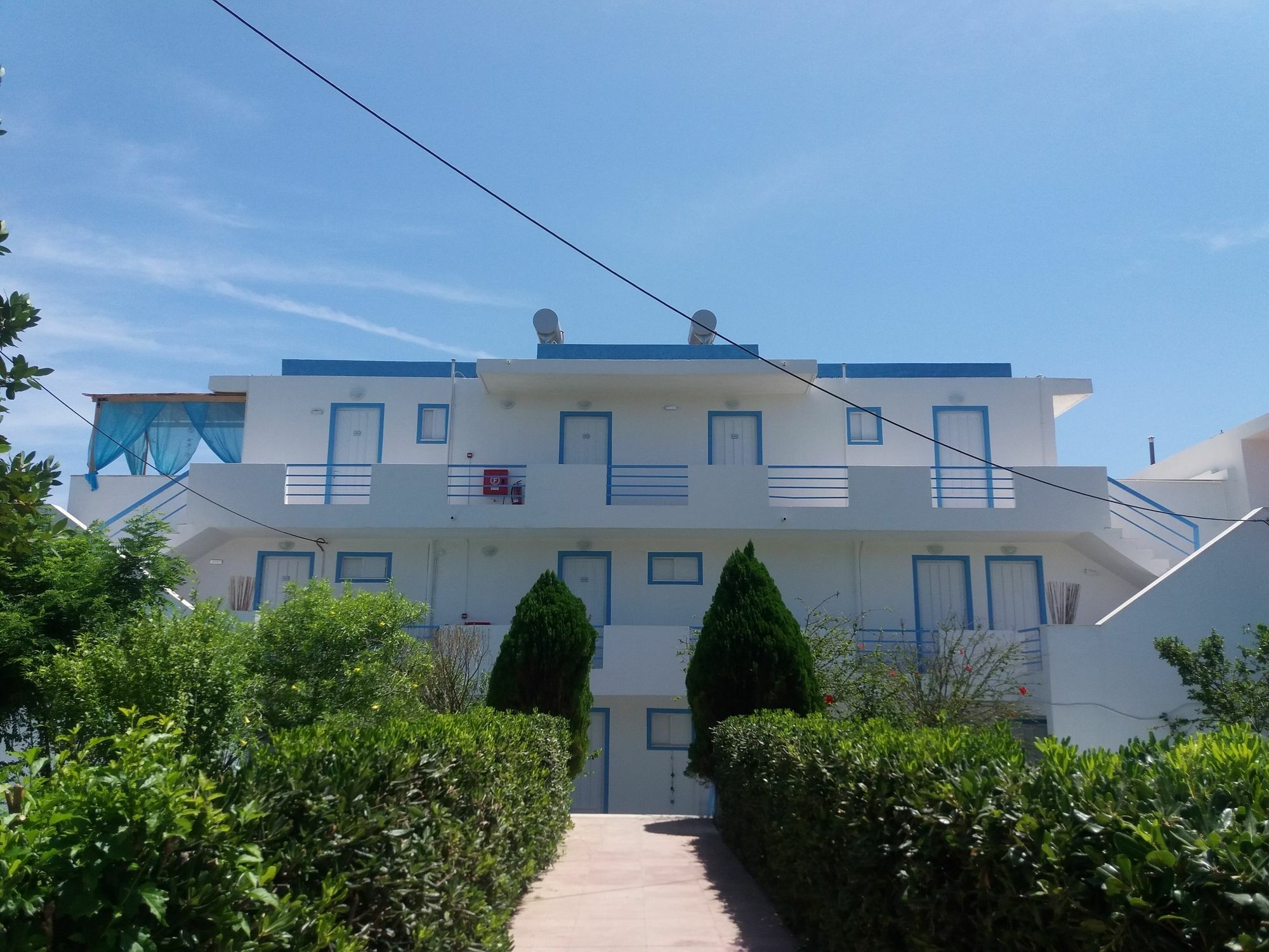 Ferienwohnung Sofias Blue Faliraki Exterior foto
